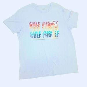Men’s St. John’s Bay Blue Gulf Shores Tshirt